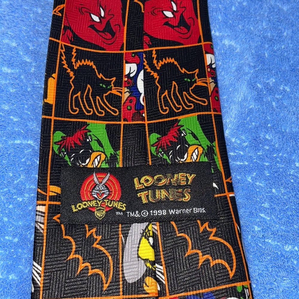 Vintage 1998 Looney Tune characters Men’s Tie. - Picture 4 of 6